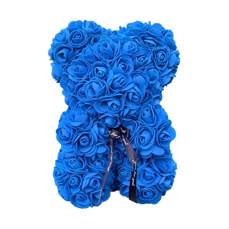 Romantic Valentine's DayCreative Eternal Flower Rose Bear