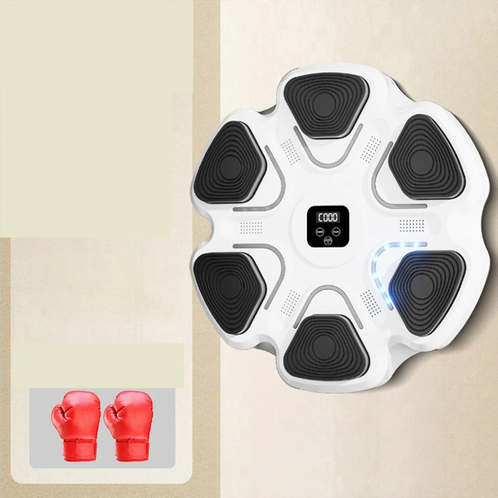 Wall Mounted Music Boxing Machine Electronic Smart Boxing Target Home Boxing Training Equipment Smart Boxing Game for Adults Kid